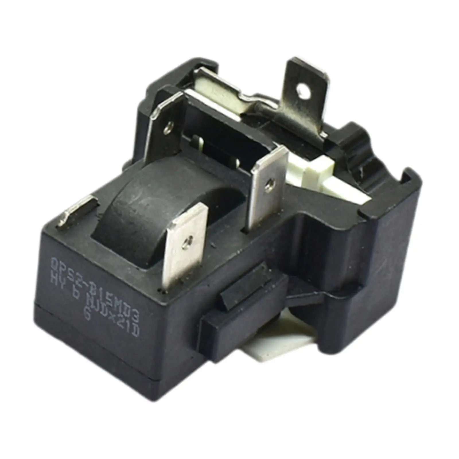 PTC Starter Relay Compressor PTC Starter for Refrigerator Qps2-b15MG1 MD3 3Pin Increase Starting Multipurpose Overheat Protector