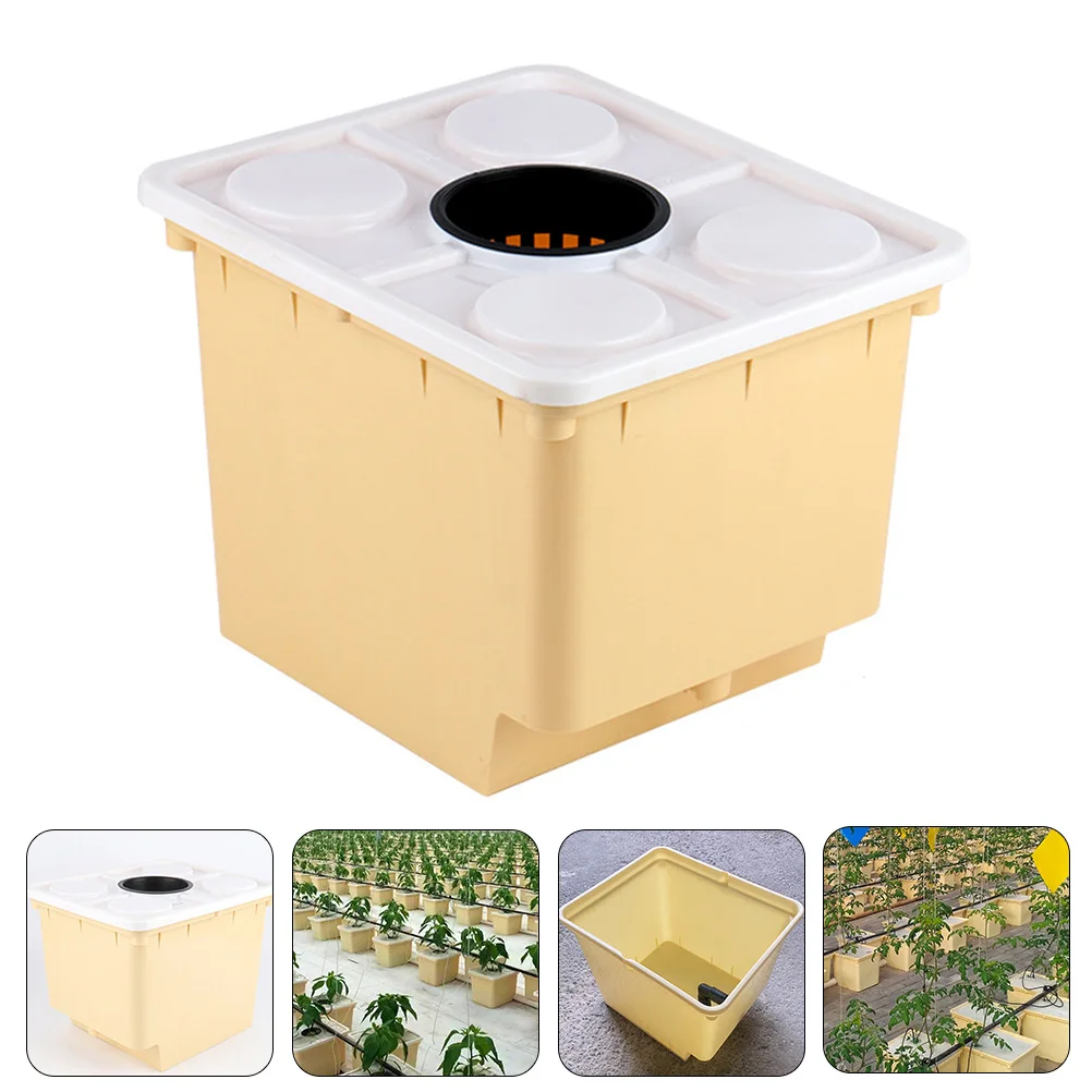 Soilless Culture Hydroponics System Bucket Planting Holder Vegetable Nursery Bucket  Fruit Fruit Bucket For Greenhouse Nursery