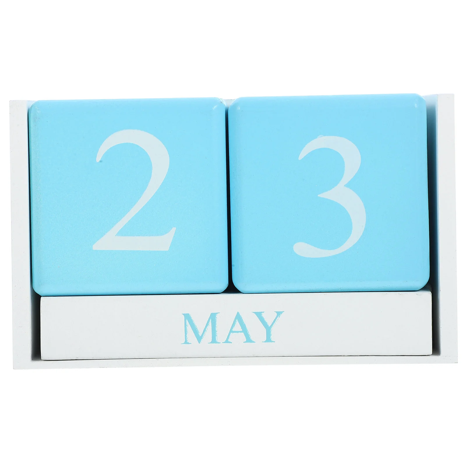 Houten eeuwigdurende kalender Klein versier tafel Dagelijks gebruik Kantoor Decoratief bureaublok Europese stijl Elegant