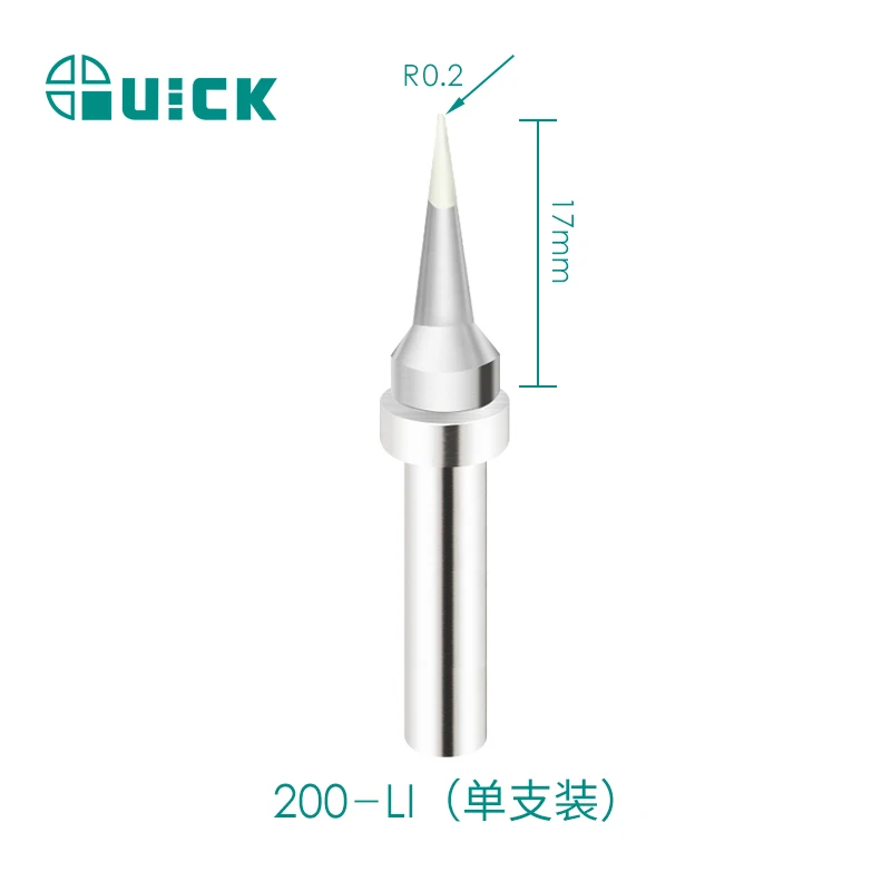 

Quick 203H Iron Head, 200 Series Soldering Tip For 203/203H/204/204H/3202/376D Welder Station Accessories Tool