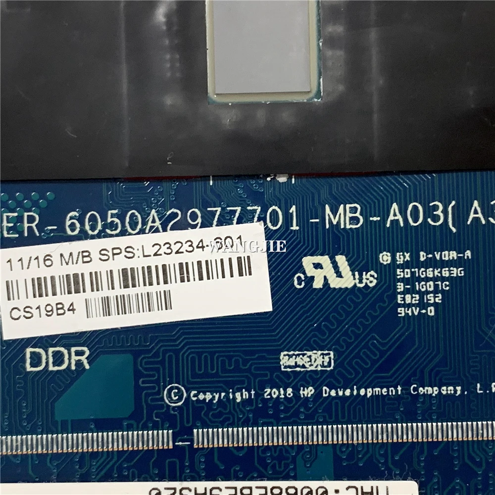 使用hp TPN-I131 14-CK 240 G7ラップトップmoederbord w/N4000 cpu L23234-001 L23234-601 6050A2977701-MB-A01 100% 作業