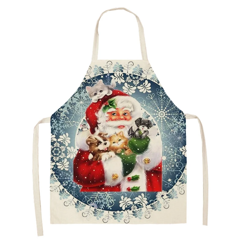 Women\'s kitchen apron Anime modern style Restaurant chef barber barman apron Waterproof apron for menand child painting apron