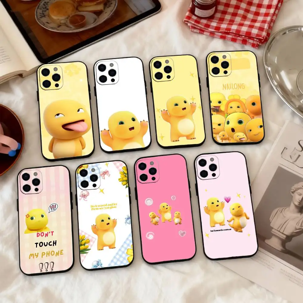 

Lovely C-Cute Nailong Phone Case Silicone Soft For IPhone 17 16 15 14 13 12 11 X XR Plus Pro Max Plus