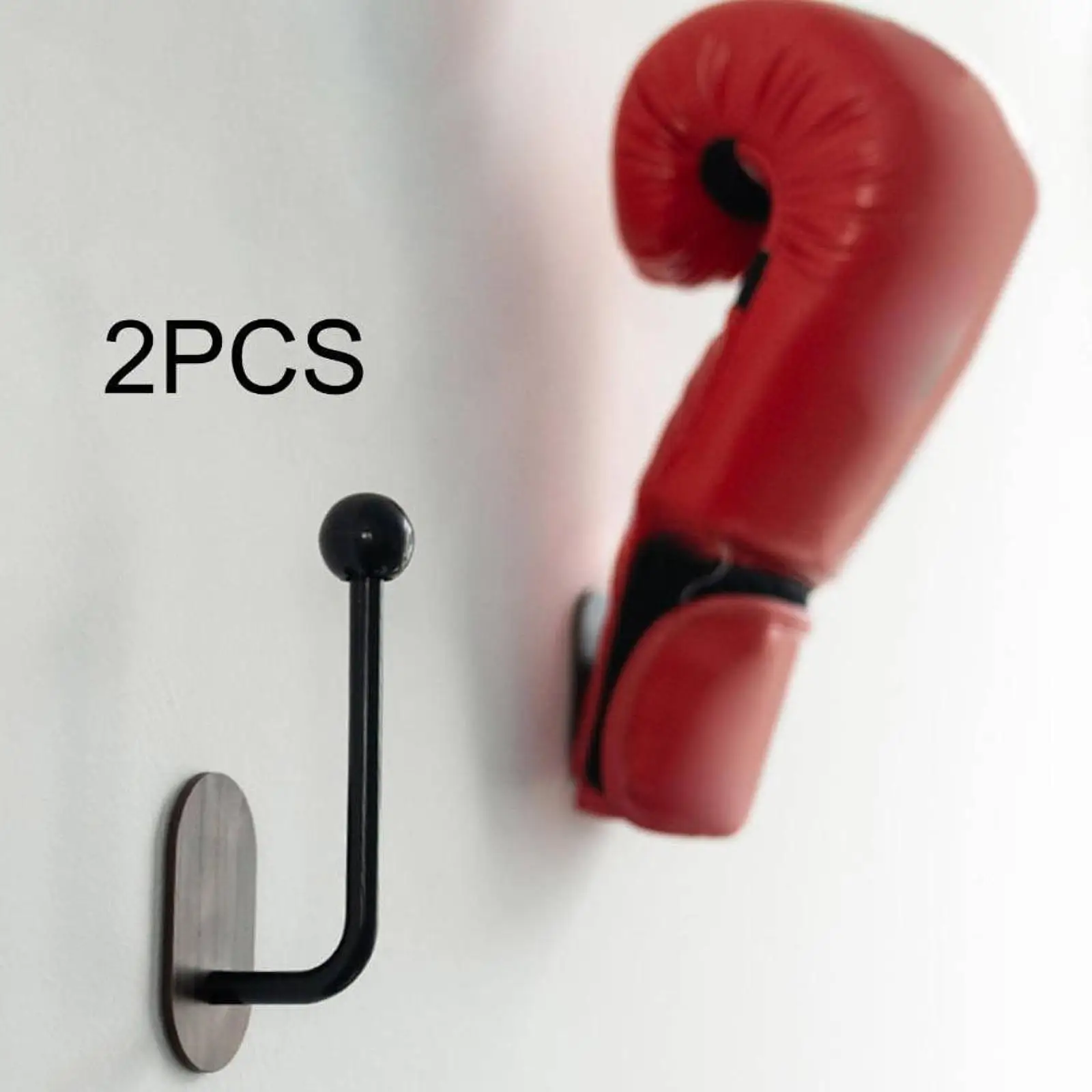 Support mural pour 2 paires de gants de boxe, support d'affichage pour centres de fitness, support de rangement pour gants d'entraînement, support mural pour gants