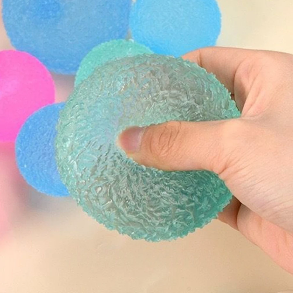 

Quishies Stress Balls Crystals Mochi Ball Squishies Toy Hand-Made Tpr Soft Stress Relief For School Office