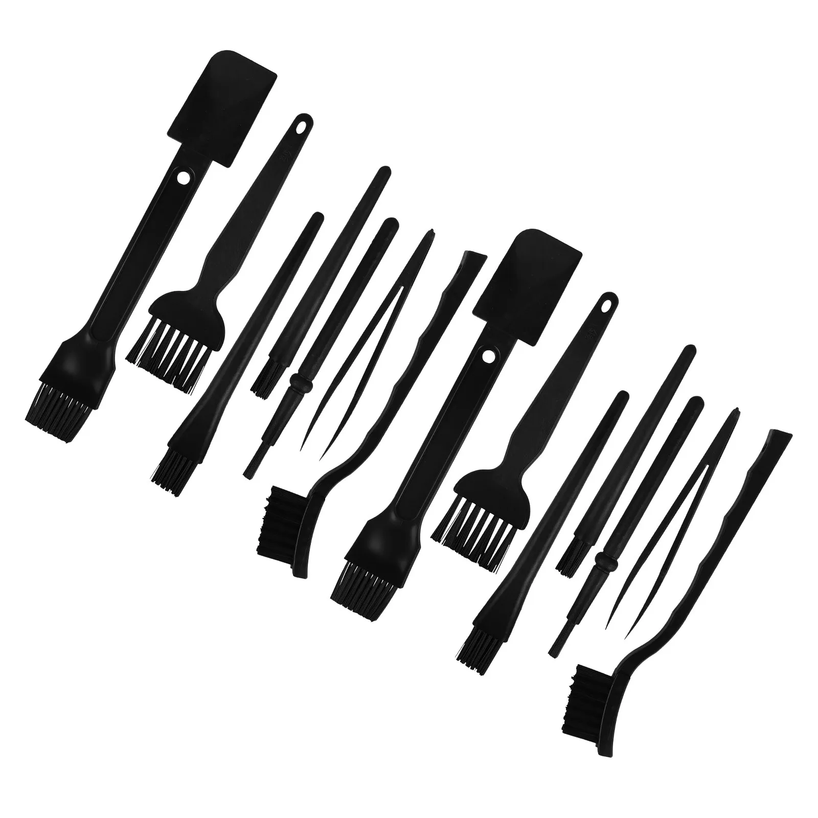 2Sets Anti Static Cleaning Brush Kit Multi Function Keyboard Cleaner Electronic Device Laptop Phone Screen Dust Remover Tool