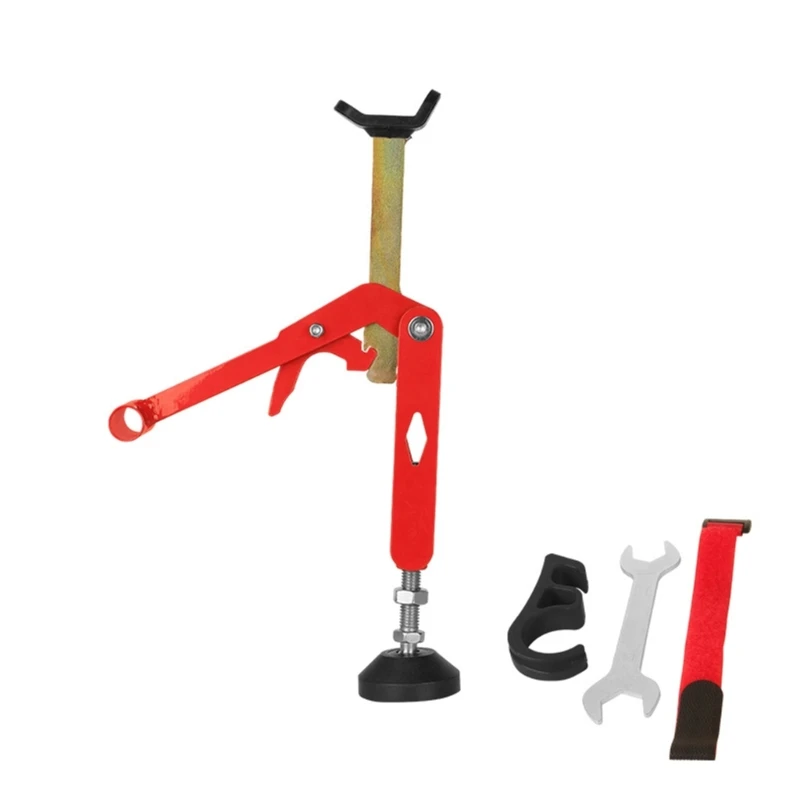 Motorcycle Dirt Bike Stand Lift Hoist Table Height Adjustable Lifting Stand,Wheel Repair&Maintainance