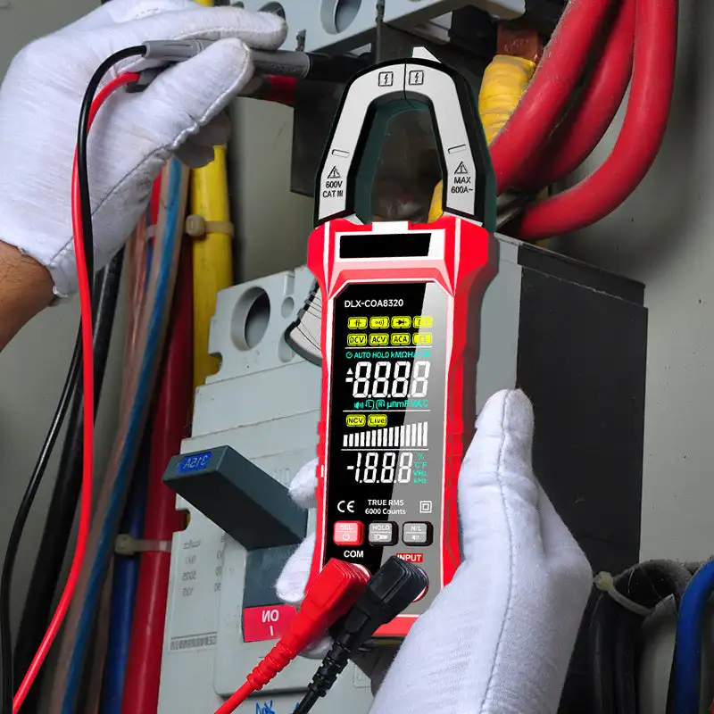 

All-in-One Digital Clamp Meter Precision Meets Power Digital Clamp Meter Measures AC/DC Voltage Resistance/Frequency/NCV