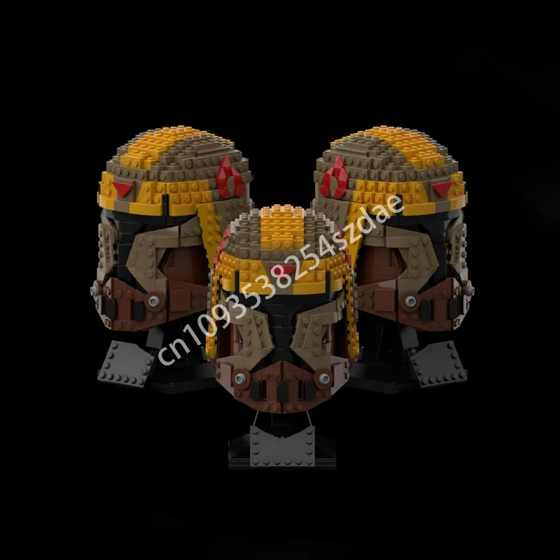 

756pcs MOC Helmet Clone FlameTrooper Star Battle Building Blocks Christmas toy Gift Children's Assemble Construction Adult