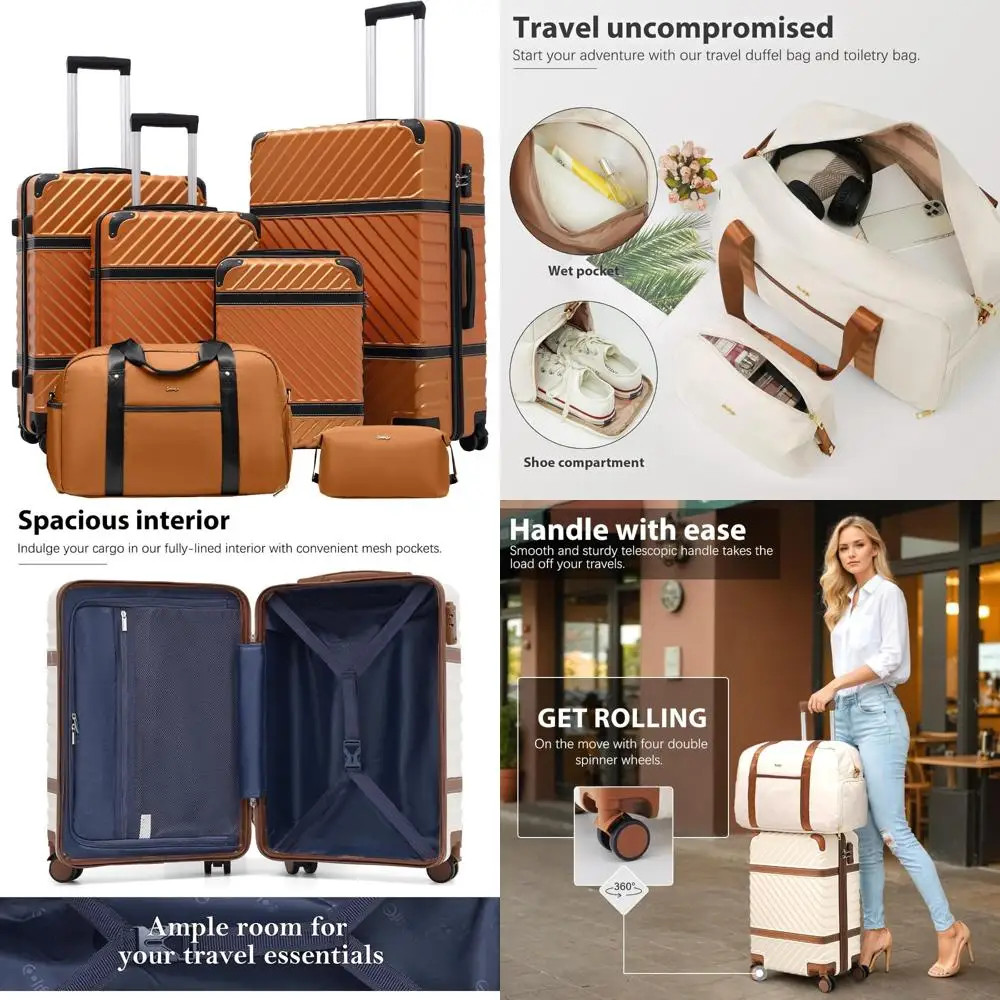 

"Ручная кладь в твердом корпусе с замком tsa, вращающимися колесами и телескопической ручкой"