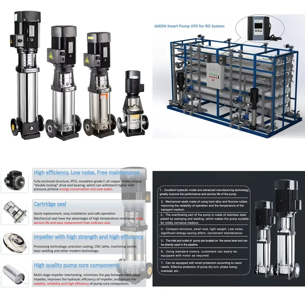 

High Lift CDL Stainless Steel Centrifugal Industrial Hot Water Vertical Multistage Centrifugal Pump