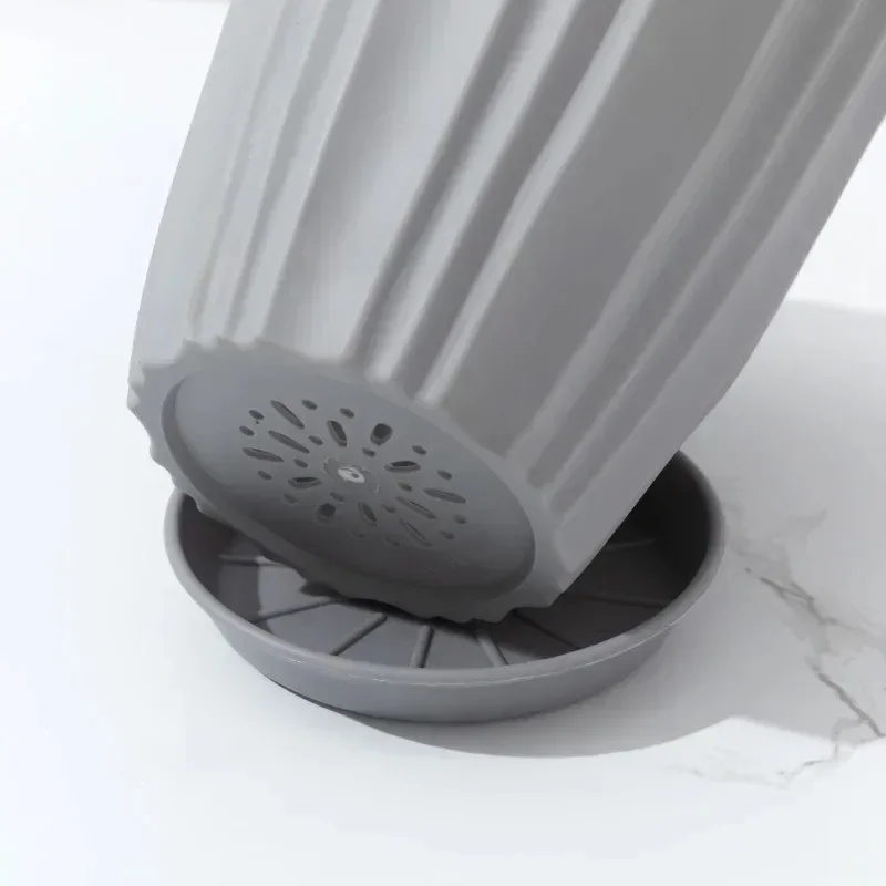 1 قطعة غرفة المعيشة شرفة النباتات بونساي وعاء أواني الزهور الاصطناعي النباتات النضرة سلسلة البلاستيك ديكور جمع الحضانة الأواني #4