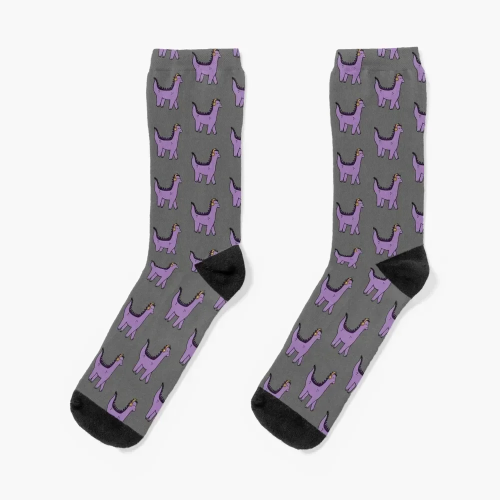 

Musical Dino Socks Stockings Non-slip Socks For Man Women's