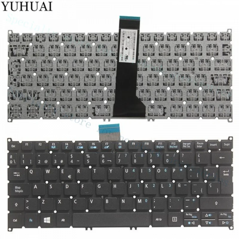 

A++ Spanish Keyboard for ACER Aspire V5-122 V5-122P V5-132 V5-132P E3-111 E3-112M