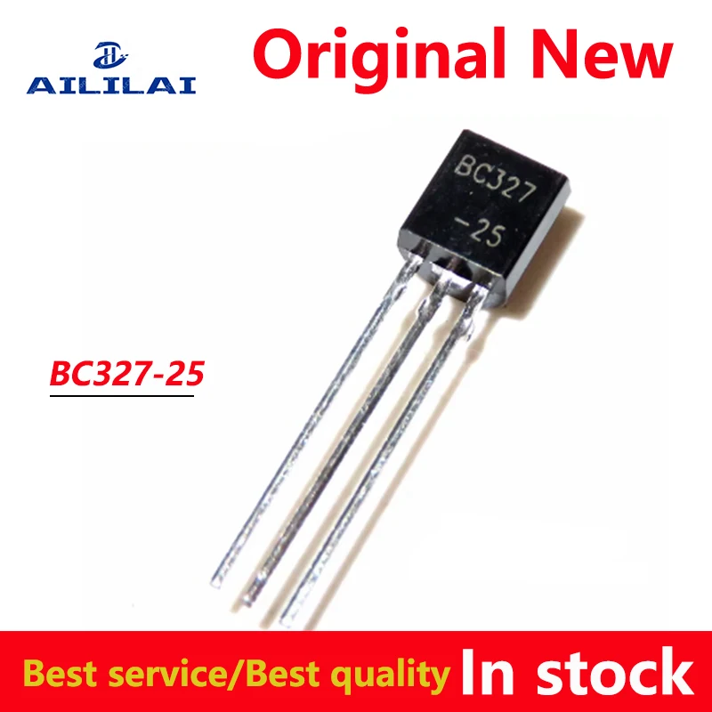 100pcs/lot New original BC327-25 TO-92 BC327 327-25 NPN in-line TO-92 package triode regulator