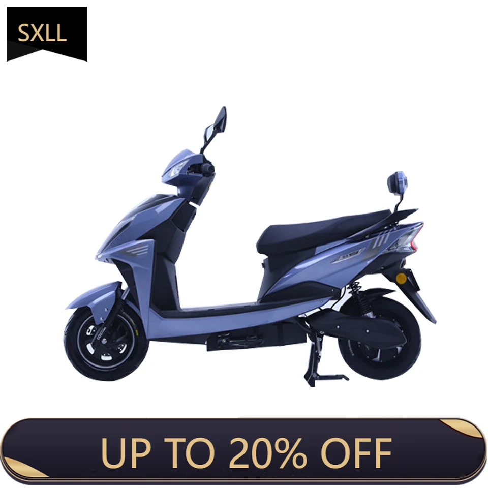 

SXLL Powerful long-range fast electric bicycle 72v two-wheel electric motorcycle adult 2000W electric scooter