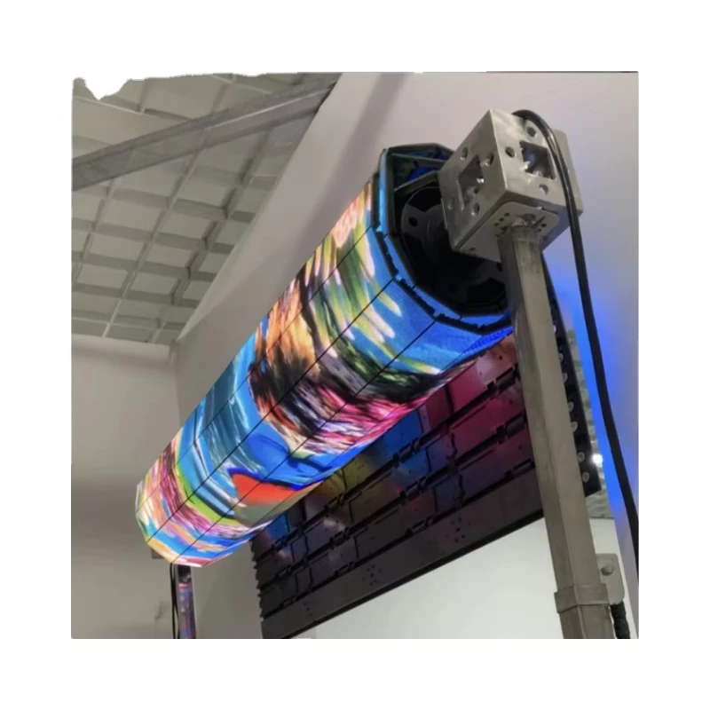 

2025 New Ultra-Thin Portable Rolling LED Screens P1.25 P1.56 P1.95 P2.6 P3.9 Display for Exhibitions