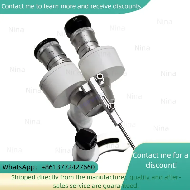 Pocket Optical ML-5S1 Eye Biomicroscope Portable Hand-held Led Slit Lamp for Anterior Eye Exam