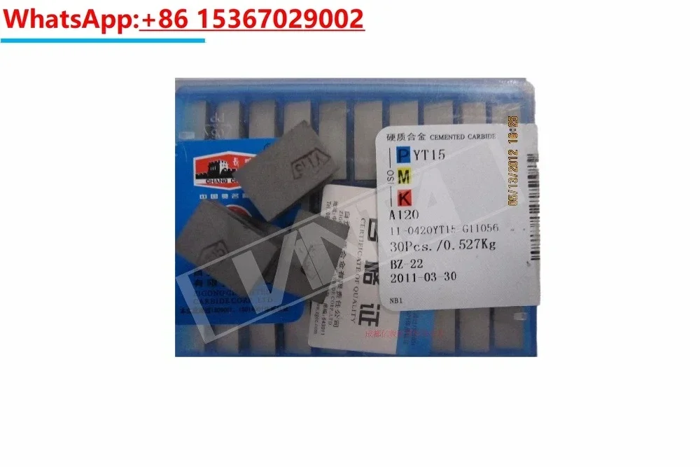 30 pcs/lot turning insert A120 YG6 YG8 YW1 YW2 YT5 YT14 YT15 CNC carbide blade External welding cutter 45 degree turning tools