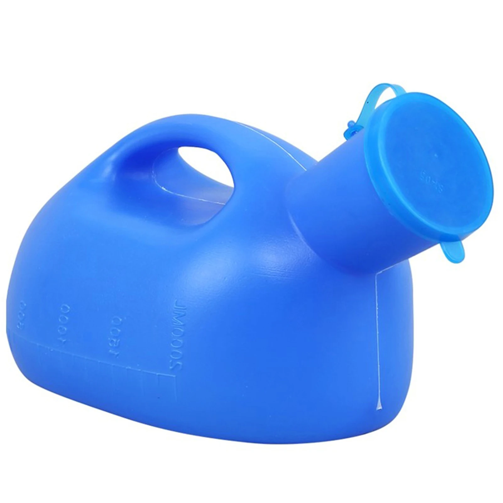 Male Urinals Plastic Pee Bottles Large Capacity 2000ml Pee Container for Bedridden Patients and Physically-challenged