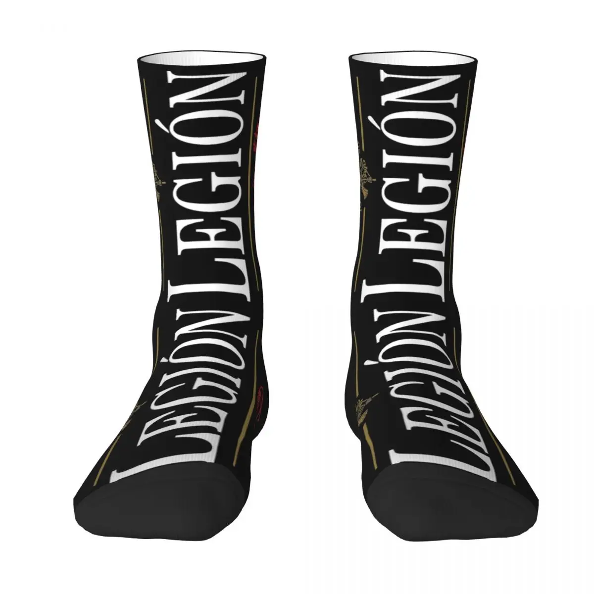 Spanish Legion Dark Men Women Socks fashion Beautiful Spring, Summer, Autumn, and Winter Dressing Gifts