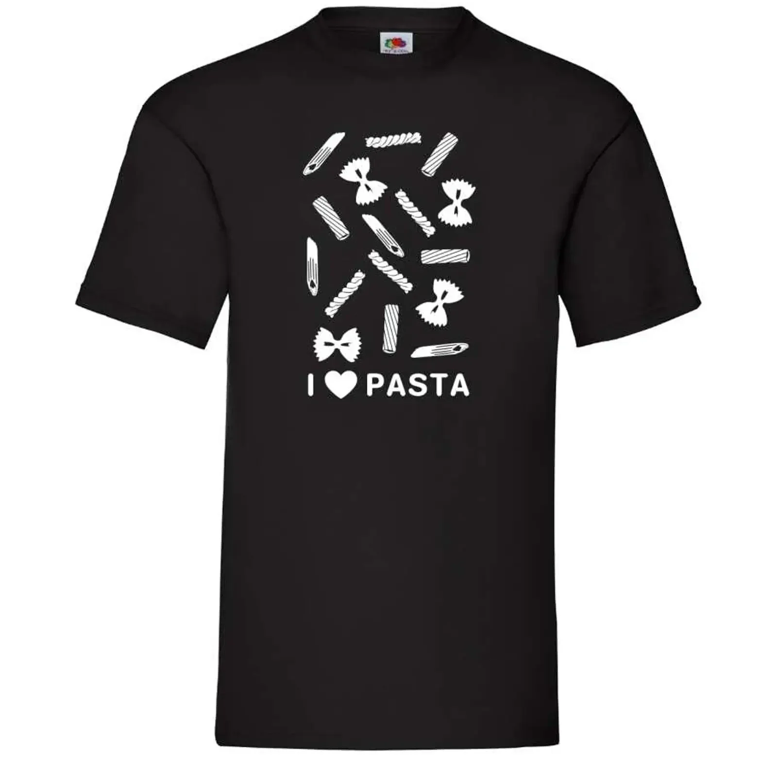 I Love Paste Nudelarten Männer T Shirt vintage Washed graphic Unisex streetwear Versatile Comfortable Breathable fashion