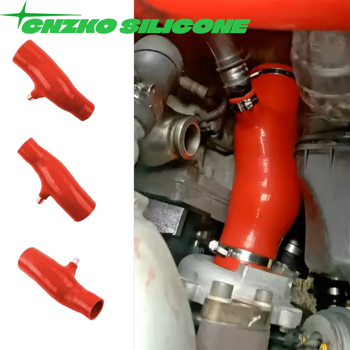 

Комплект силиконовых впускных трубок CNZKO, впускная трубка турбонаддува для Alfa Romeo 147 GT 1.9 JTD 2001-2010 Coda Spiovente/Cup 46794405