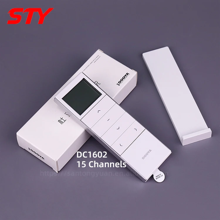 

DOYA DC1602 RF433 15, пятинадцать каналов, умный электрический моторный мотор для штор, аксессуары для дистанционного управления