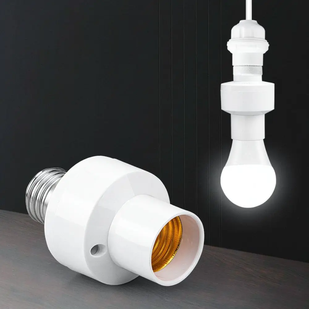 Intelligent E27 Infrared PIR Motion Sensor Light Holder Automatic Induction Socket Lighting Control Switch For Room