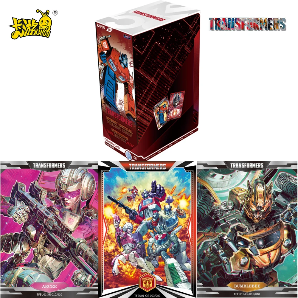 

Коллекционные карточки KAYOU Genuine Transformers, английская версия, энергетический пакет Overdrive EJition, серия SEA, аниме, игрушки, подарки