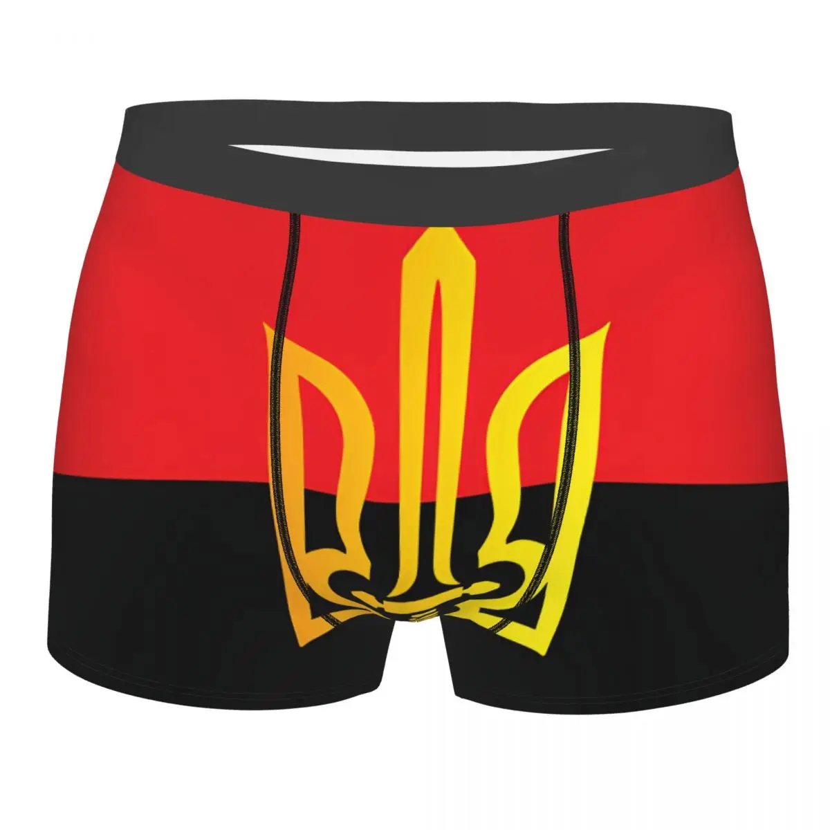 

Мужские сексуальные трусы-боксеры с принтом флага Украины, на заказ