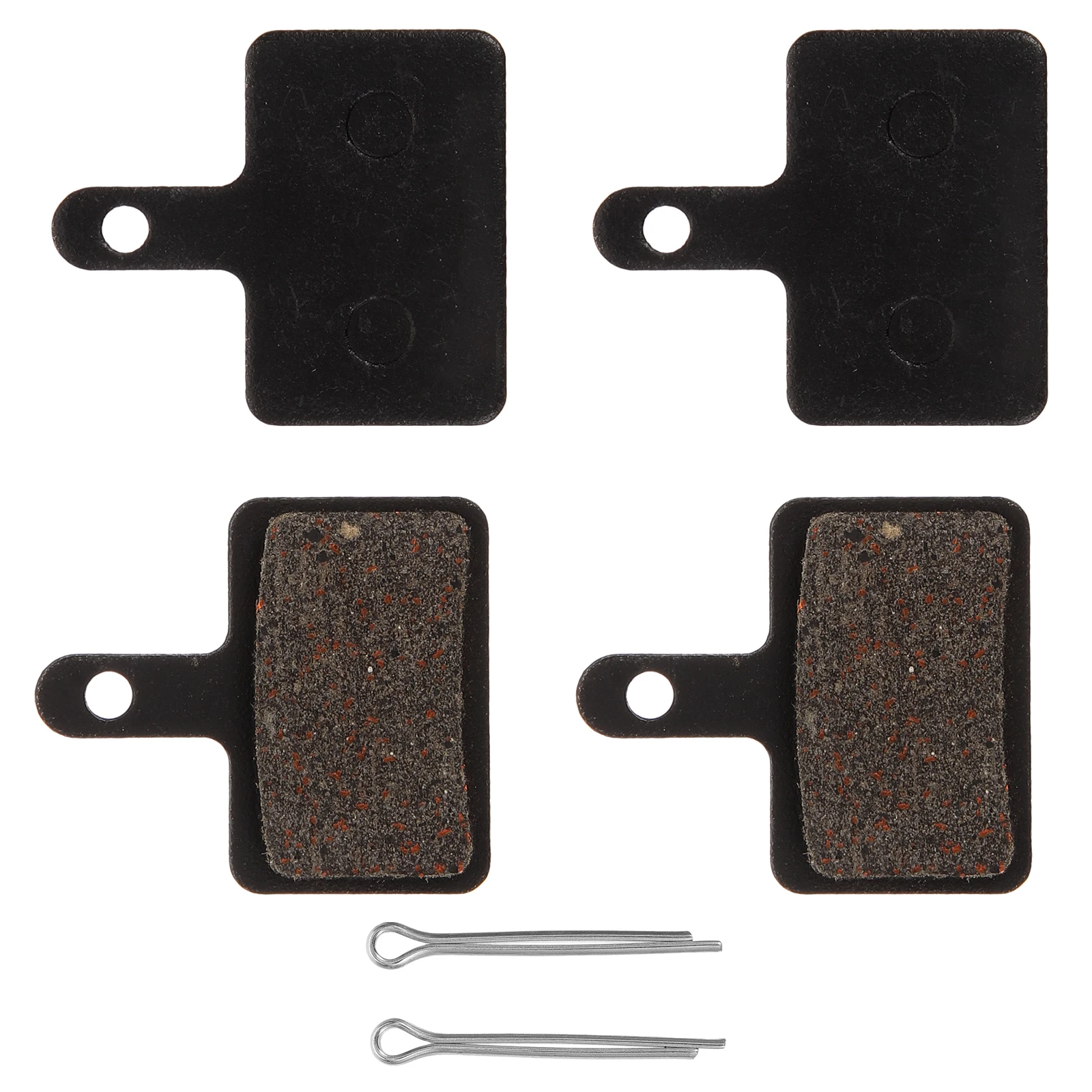 

1Set Bike Disc Brake Pad Resin Mountain Bike Brake Replacement Smooth Quiet Reliable for Road Cycling Travel Cycling Supply