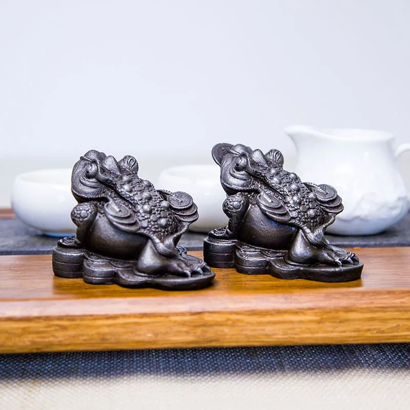 Zen Tea Ceremony Tea Table Living Room Supplies Desktop Toad Golden Toad Tea Pet Nurturable Tea Set Tea Table Tea Pet Ornament