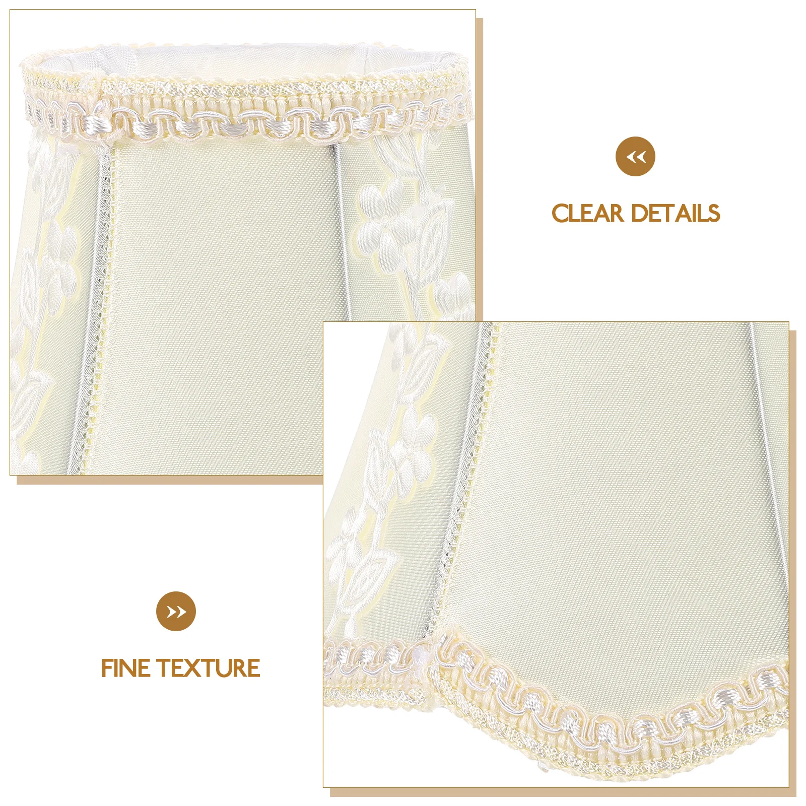 1Pcs Cloth Lampshade Ceiling Light Shade Simple Wave Bottom Decorative Lamp Cover for Home Wall Floor Lamp Warm Atmosphere