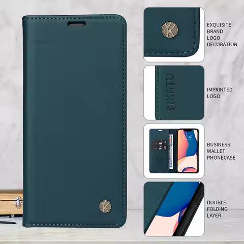S20FE Case Leather Magnetic Flip Wallet Card Holder Phone Cover For Samsung Galaxy S20 FE S20+ S21 Ultra 5G S21Plus S21FE Lite