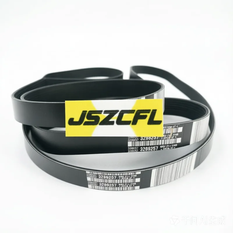 

1PC 3289257 Fan Belt 8PK1760 for Cummins Engine Excavator, 8PK1763/8PK1765 Compatible