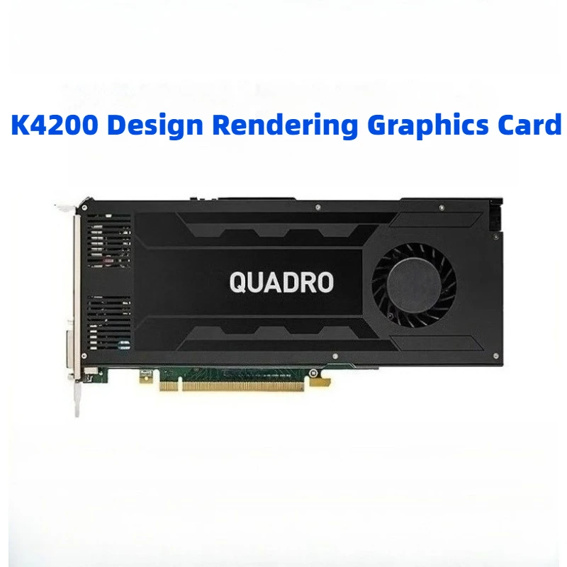 

K4200 graphics card 4G Ritai professional graphic design drawing 3D modeling rendering clip