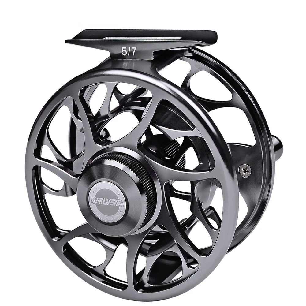 Fly Fishing Wheel Fly Fishing Reel Aluminum Fly Reel CNC Machine Left&Right Handle Casting New