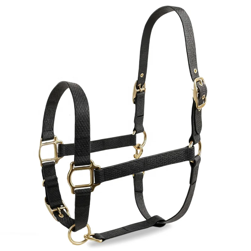 Pvc Fluffy Halter Horse Waterproof Miniature Headcollars Ponies Arabian Soft Adjustable Pvc Horse Halters