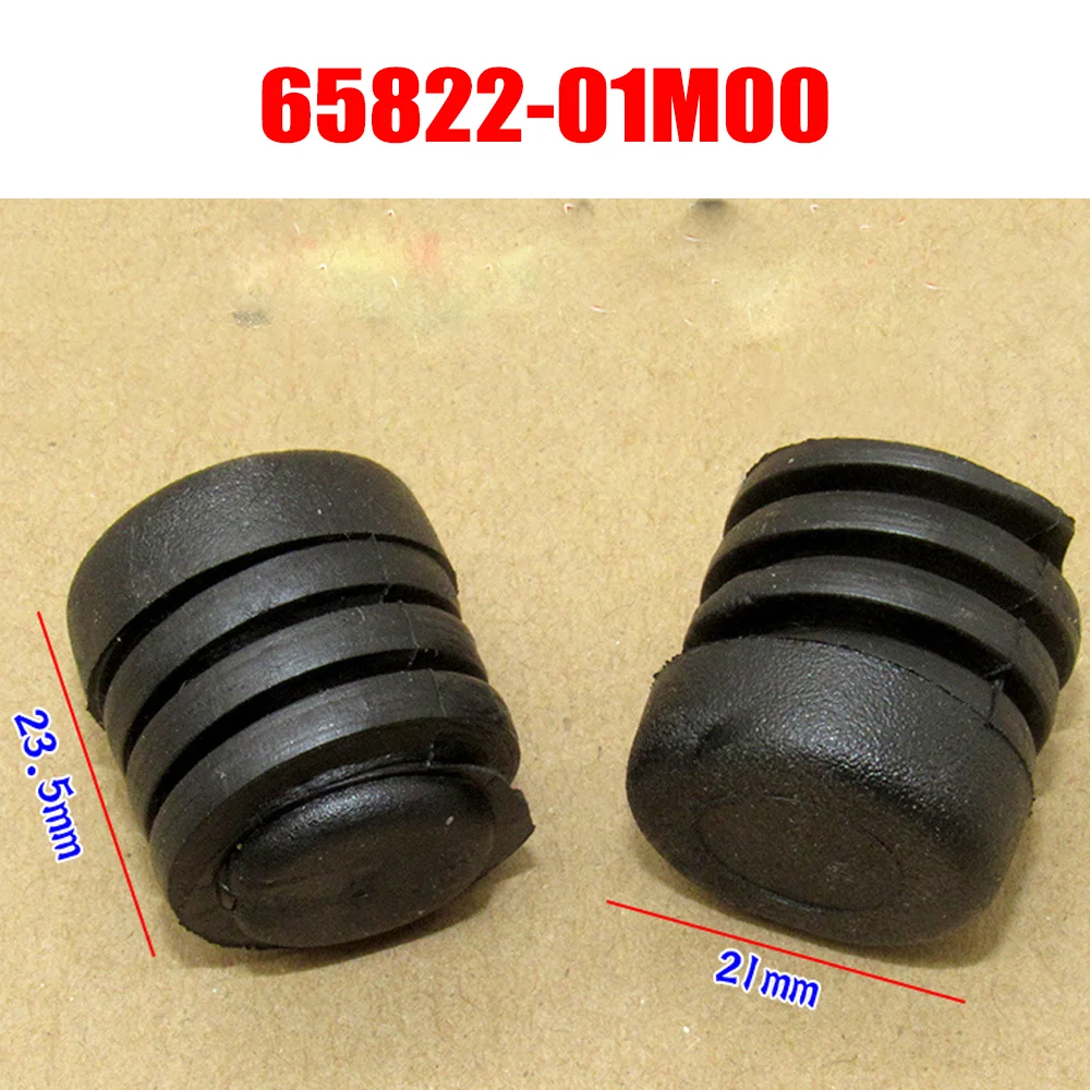 2Pcs For Nissan Navara D22 D40 1997 - 2015 NP300 Suzuki Equator Car Bonnet Grommet Mount Sleeve Hood Cushion Insulator Rubber