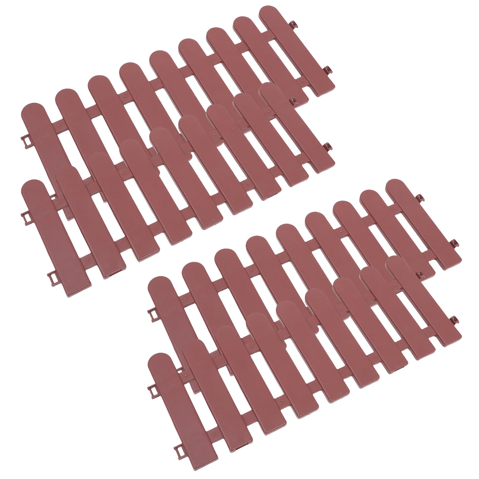 

4pcs Pet Tortoise Enclosure Outdoor Fence Durable Plastic Turtle Pen Small Animal Playpen Garden Landscape Border Lawn Edging