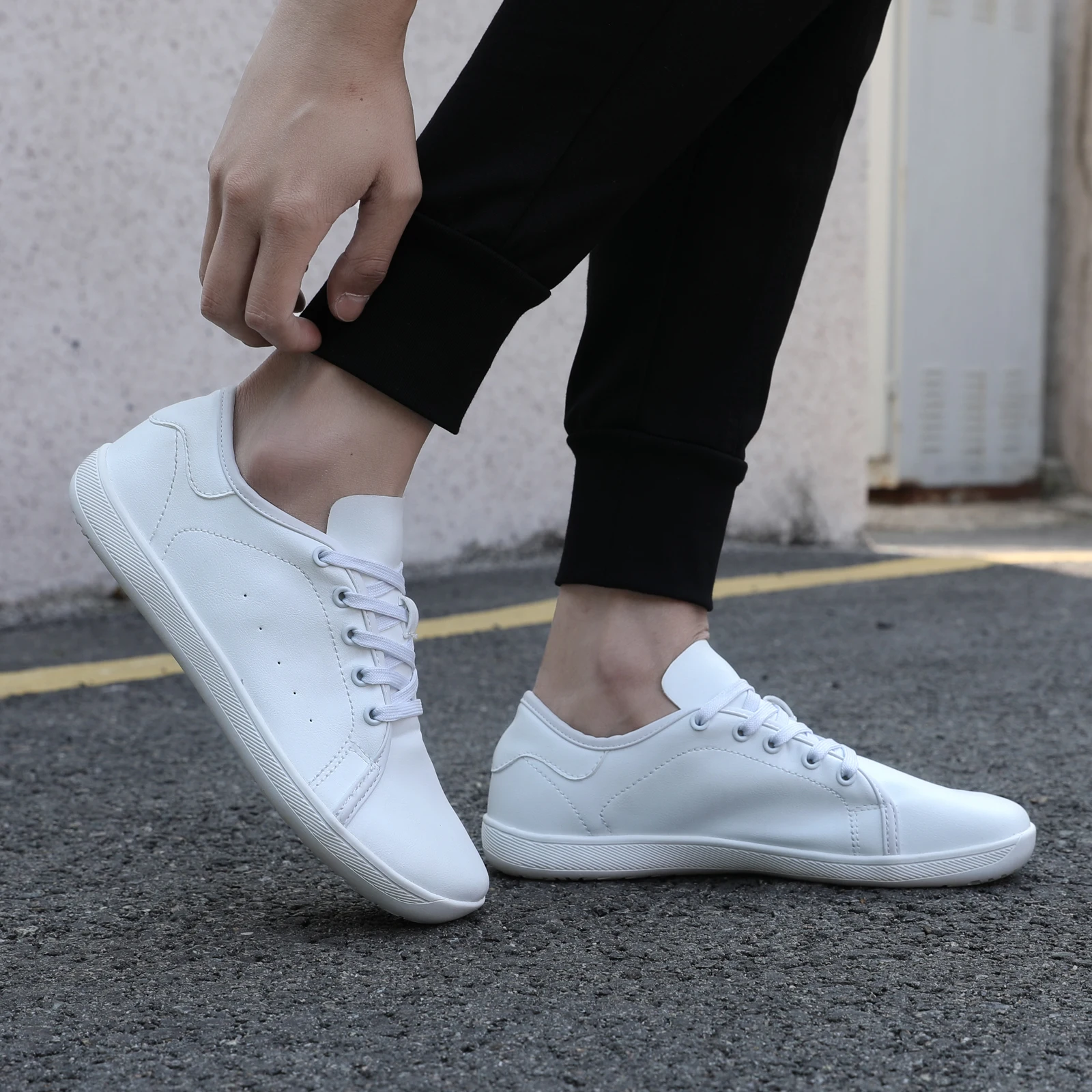 أحذية بيرفوت بمقدمة واسعة للرجال والنساء أحذية رياضية للمشي بسيطة مع نعل قطرة صفر وشبكة قابلة للتنفس للراحة #3