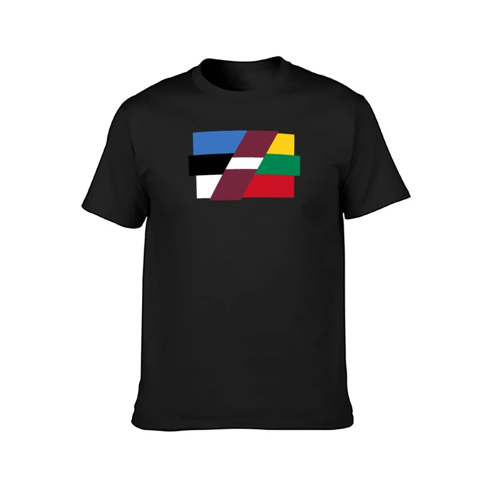 Estonia Latvia Lithuania flag integration T-Shirt Blouse animal prinfor boys tees men t shirt