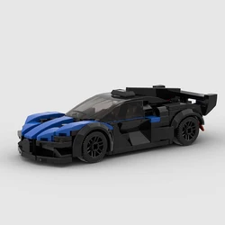 176pcs Bolide MOC Speed Champions Building Blocks City Sports Racing Vehicle DIY Bricks Toys Christmas Gift