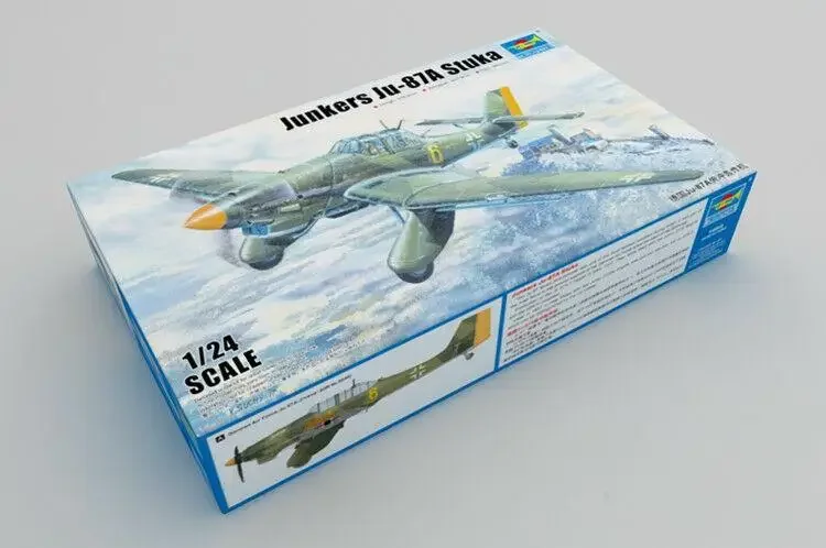 Trumpeter 1/24 02420 Junkers Ju-87A Stuka ประกอบชุดโมเดลพลาสติก