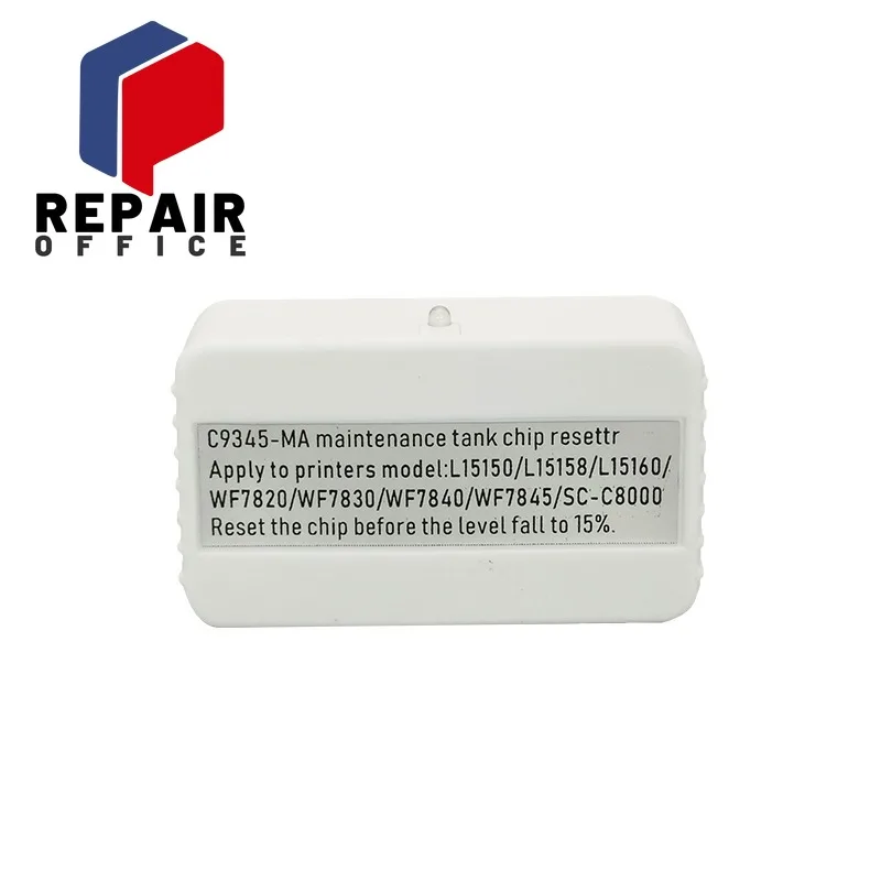 C9345 Maintenance Tank Chip Resetter for Epson ET-5800 16600 L15150 15160 WF7820 ST-C8000 EC-C7000 L8058 L8050 L18058 L18050