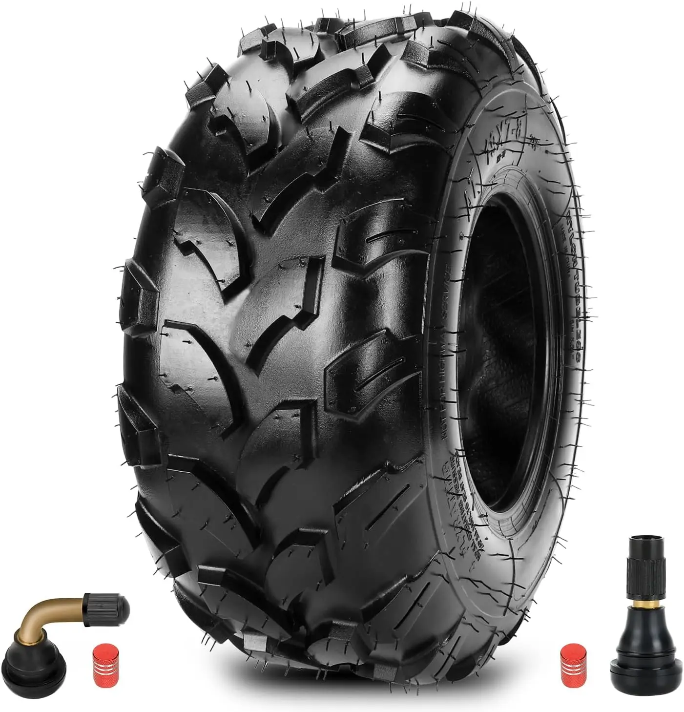 

19x7-8 ATV Tire Tubeless Street Compatible with Mini Bikes Go Karts Quads Replacement Parts