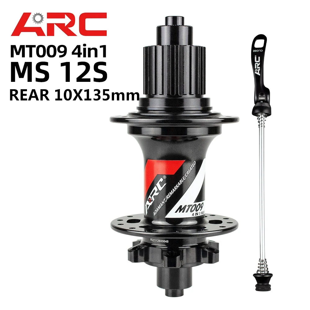 ARC MT009 NBK k7 Rear hub mtb mountain bike hub 28 32 36 Hole HG MS XD freehub 10 135 mm 12 142 mm 11 12 speed bicycle hubs part