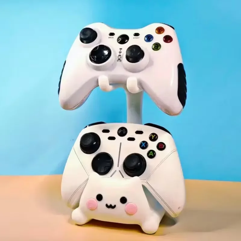 A cute cat-shaped game stand, compatible with PS5/PS4/Xbox/Switch, made of plastic and not easy to break