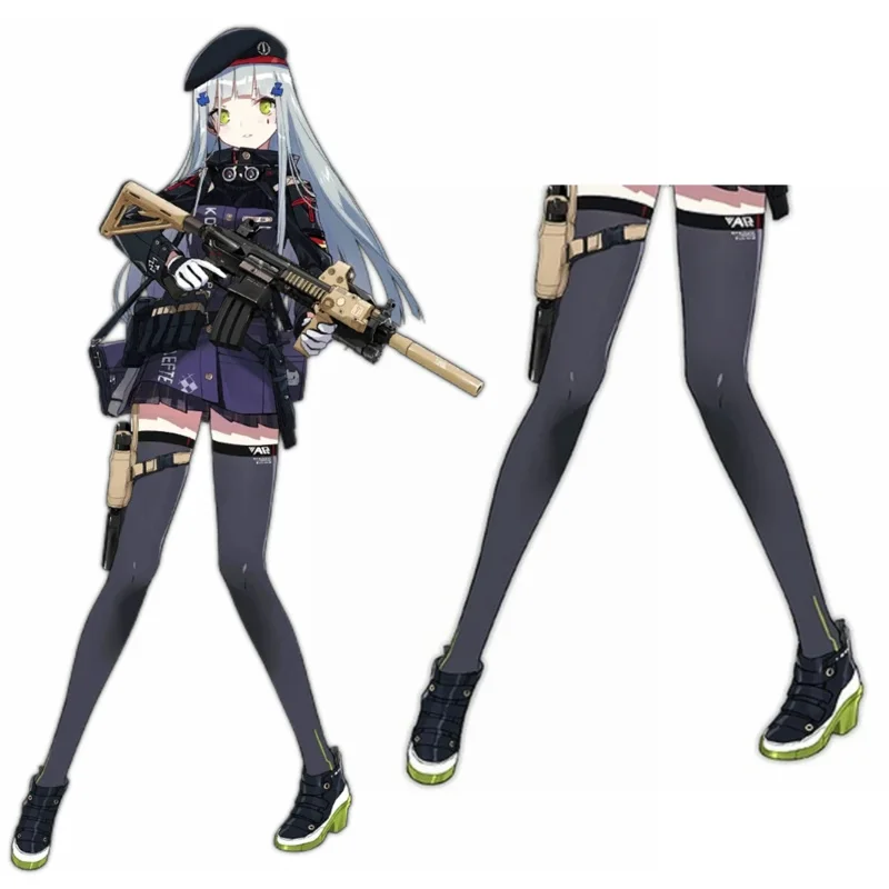 Unisex anime cos girls frontline hk441 cosplay costumes Halloween Christmas party socks stockings